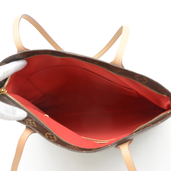 LOUIS VUITTON Brown Monogram Tote Bag - Picture 5 of 7